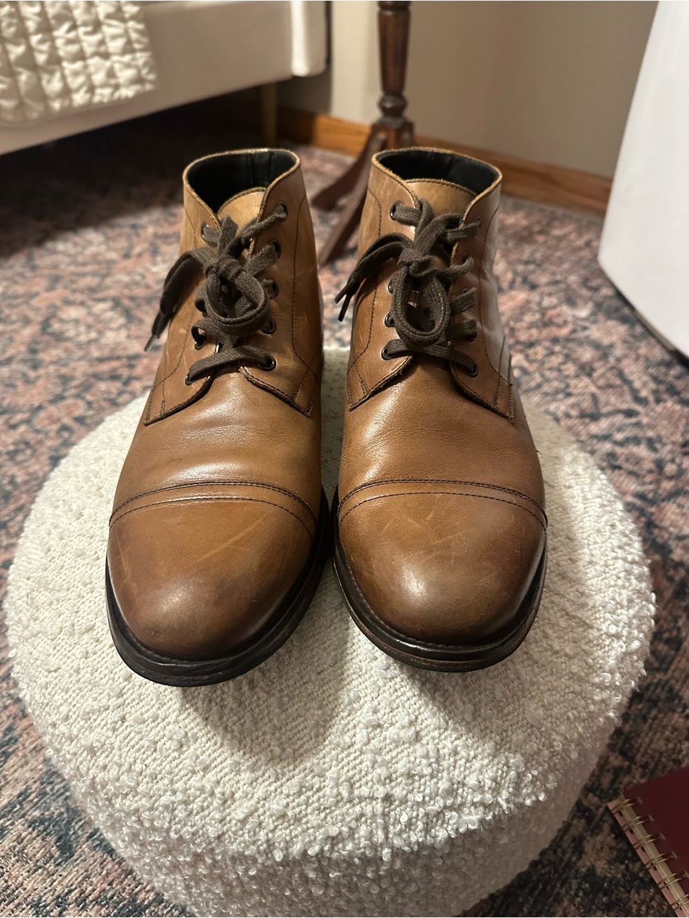 Thursday Boot Company Brown Leather Chukka Boots